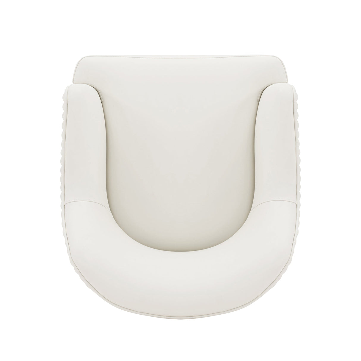 Raya Dining Armchair in Cream by Manhattan Comfort at Eve Furniture