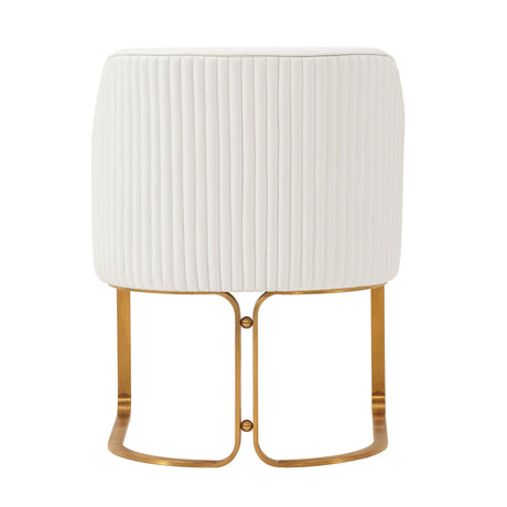 Raya Dining Armchair in Cream (set of 2) by Manhattan Comfort at Eve Furniture