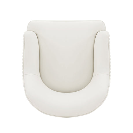 Raya Dining Armchair in Cream (set of 2) by Manhattan Comfort at Eve Furniture