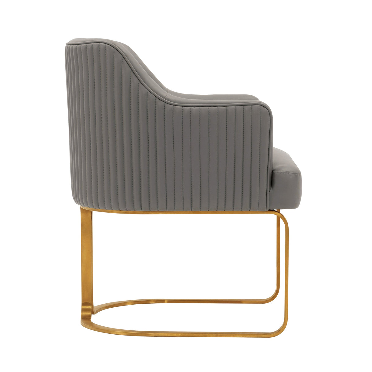 Raya Dining Armchair in Taupe by Manhattan Comfort at Eve Furniture