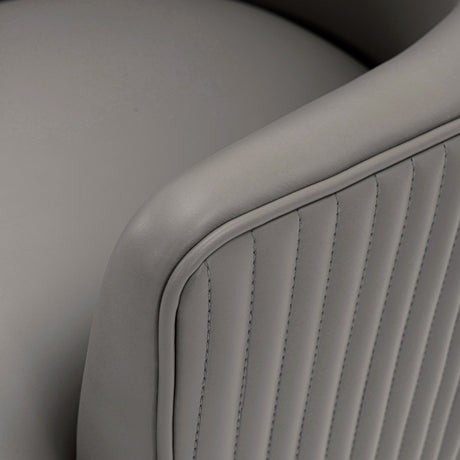 Raya Dining Armchair in Taupe by Manhattan Comfort at Eve Furniture