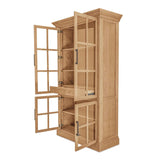 Raymond Natural Tall Cabinet by Moe's Home at Eve Furniture