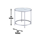 Rayne 3-Piece Set (Nesting Cocktail & 2 End Tables) by Steve Silver at Eve Furniture