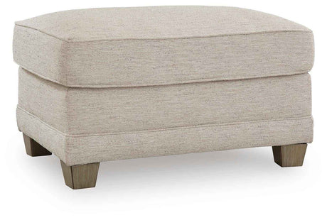 Rayne-Cove Opal Ottoman by Ashley at Eve Furniture