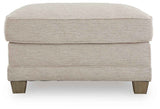 Rayne-Cove Opal Ottoman by Ashley at Eve Furniture