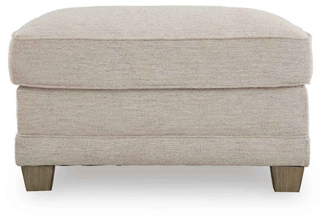 Rayne-Cove Opal Ottoman by Ashley at Eve Furniture