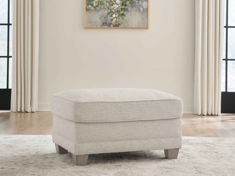 Rayne-Cove Opal Ottoman by Ashley at Eve Furniture