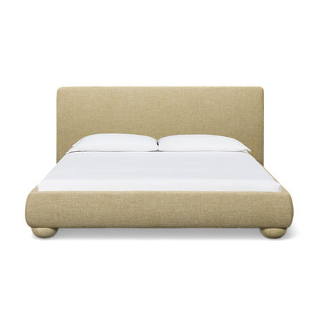 Rayne Textured Fabric Bed by TOV Furniture at Eve Furniture