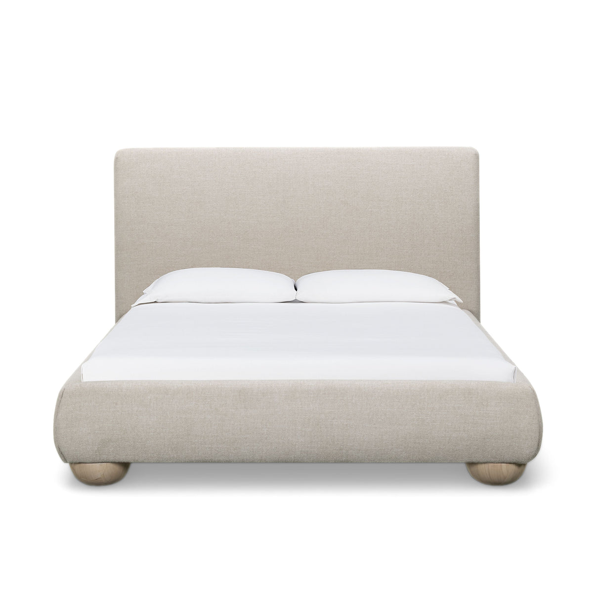 Rayne Textured Fabric Bed by TOV Furniture at Eve Furniture