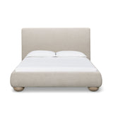 Rayne Textured Fabric Bed by TOV Furniture at Eve Furniture