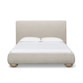 Rayne Textured Fabric Bed by TOV Furniture at Eve Furniture