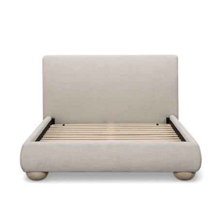Rayne Textured Fabric Bed by TOV Furniture at Eve Furniture