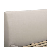 Rayne Textured Fabric Bed by TOV Furniture at Eve Furniture