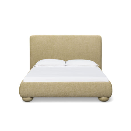 Rayne Textured Fabric Bed by TOV Furniture at Eve Furniture