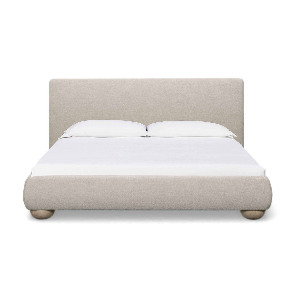 Rayne Textured Fabric Bed by TOV Furniture at Eve Furniture