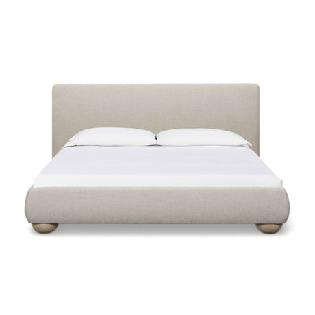 Rayne Textured Fabric Bed by TOV Furniture at Eve Furniture