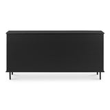 Reagan Black 6 Drawer Dresser by MOES at Eve Furniture