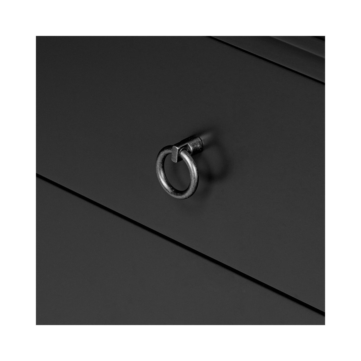 Reagan Black Nightstand by MOES at Eve Furniture