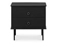 Reagan Black Nightstand by MOES at Eve Furniture