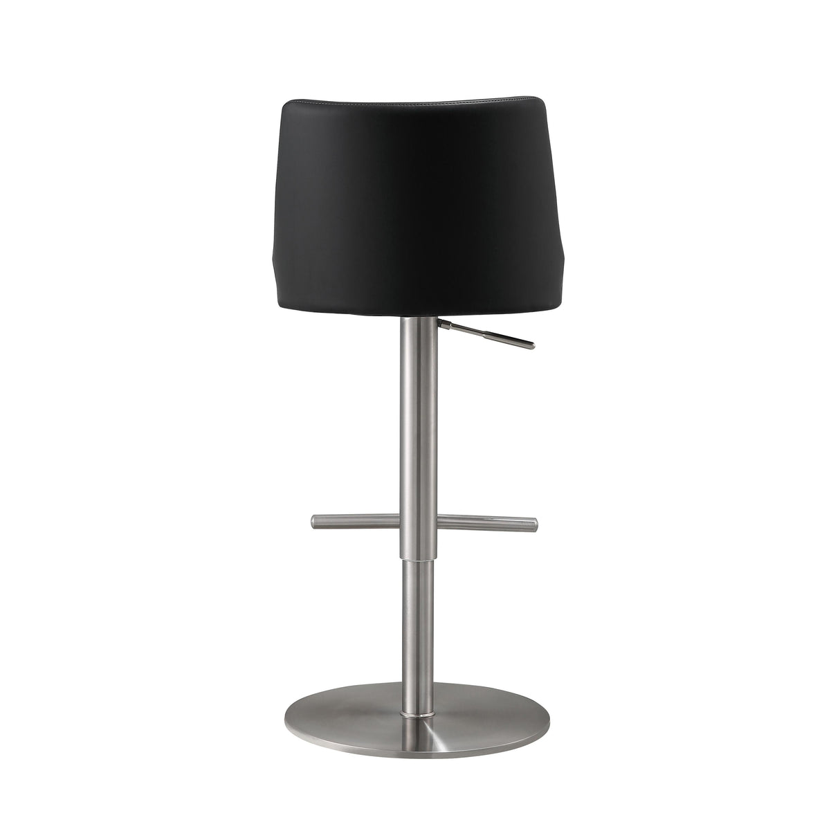 Reagan Performance Vegan Leather Adjustable Stool by TOV Furniture at Eve Furniture
