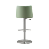 Reagan Performance Vegan Leather Adjustable Stool by TOV Furniture at Eve Furniture