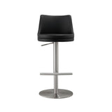 Reagan Performance Vegan Leather Adjustable Stool by TOV Furniture at Eve Furniture