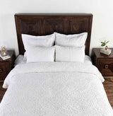 Reagan White Duvet Collection by Classic Home at Eve Furniture