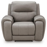 Real Moments Ash Power Recliner w/Audio Seating