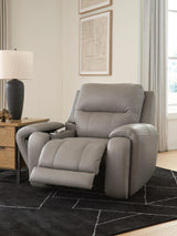 Real Moments Ash Power Recliner w/Audio Seating