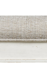 Realyn Antique White Accent Bench by Ashley at Eve Furniture