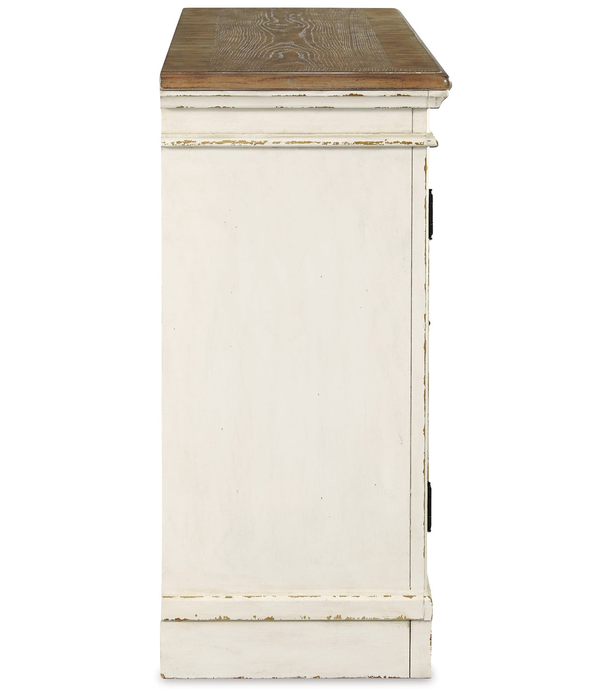 Realyn Chipped White Dining Server by Ashley at Eve Furniture