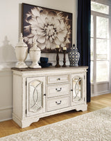 Realyn Chipped White Dining Server by Ashley at Eve Furniture