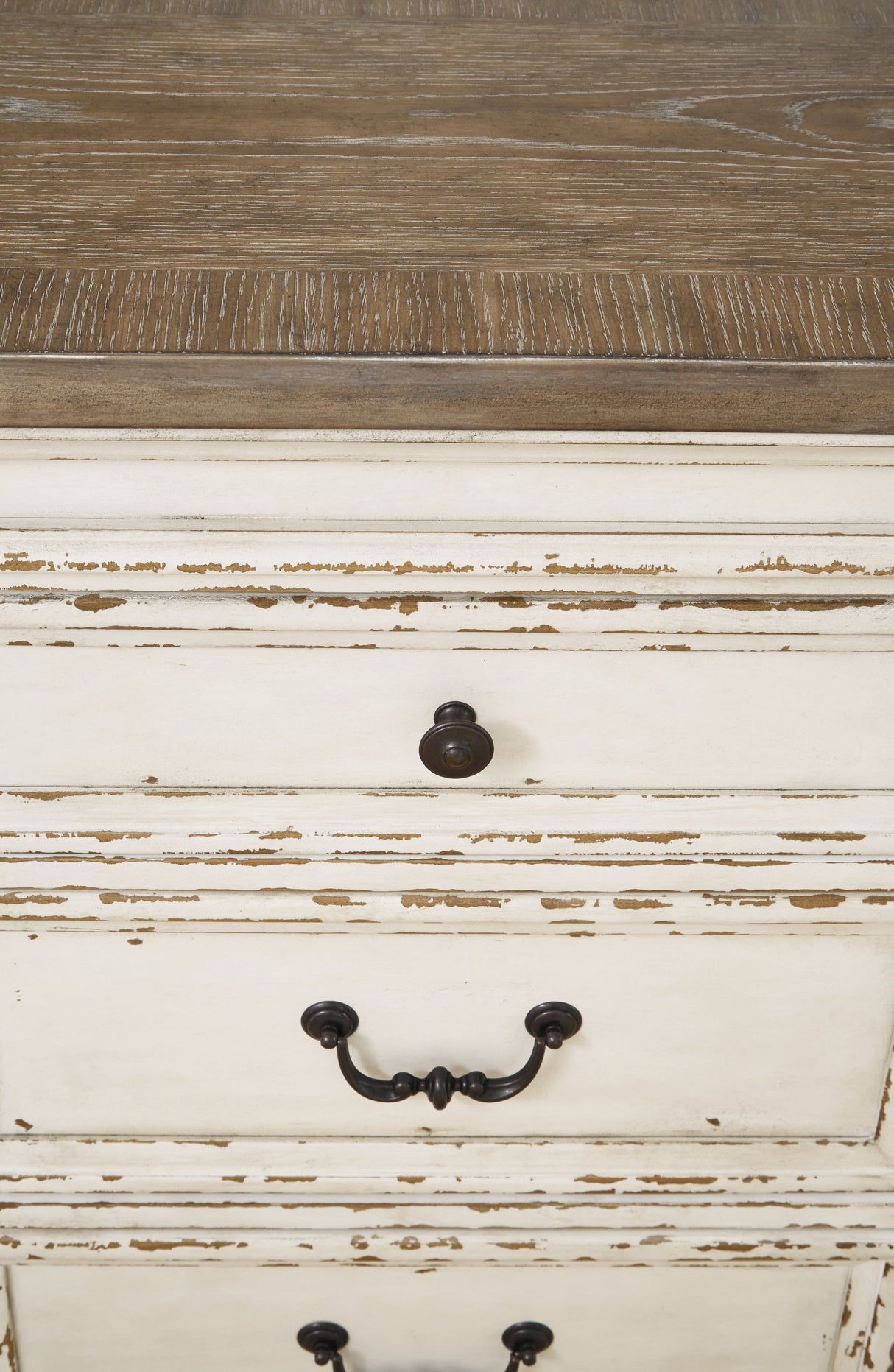 Realyn Chipped White Dining Server by Ashley at Eve Furniture