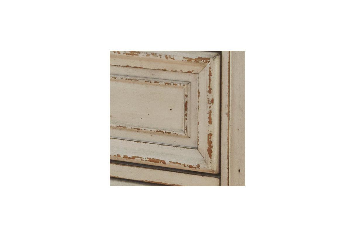 Realyn Chipped White Nightstand by Ashley at Eve Furniture