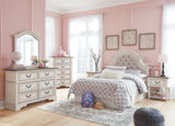 Realyn Chipped White Nightstand by Ashley at Eve Furniture
