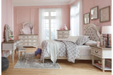 Realyn Chipped White Nightstand by Ashley at Eve Furniture