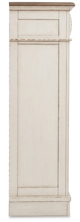 Realyn Chipped White Upholstered Storage Platform Bedroom Set with Footboard Bench by Ashley at Eve Furniture