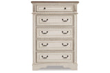 Realyn Two-tone Chest of Drawers by Ashley at Eve Furniture