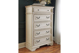 Realyn Two-tone Chest of Drawers by Ashley at Eve Furniture