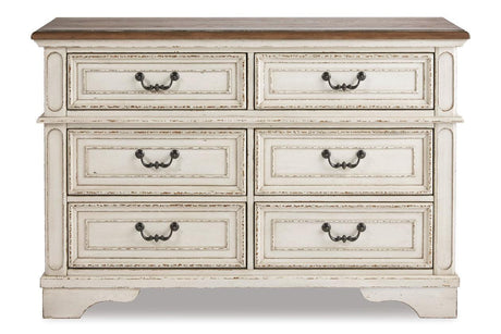 Realyn Two-tone Dresser by Ashley at Eve Furniture