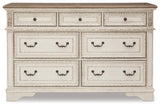 Realyn Two-tone Dresser by Ashley at Eve Furniture