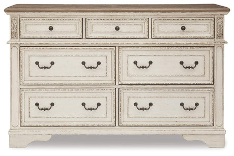 Realyn Two-tone Dresser by Ashley at Eve Furniture