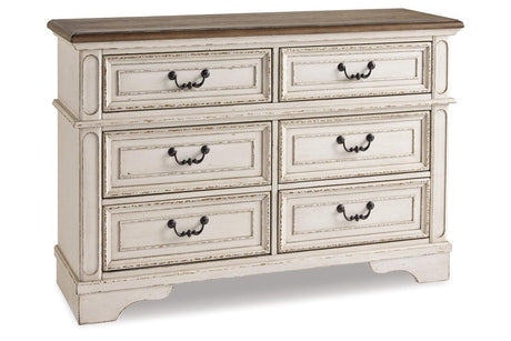 Realyn Two-tone Dresser by Ashley at Eve Furniture