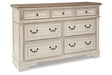 Realyn Two-tone Dresser by Ashley at Eve Furniture