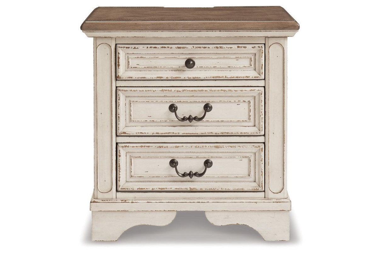 Realyn Two-tone Nightstand by Ashley at Eve Furniture