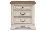 Realyn Two-tone Nightstand by Ashley at Eve Furniture