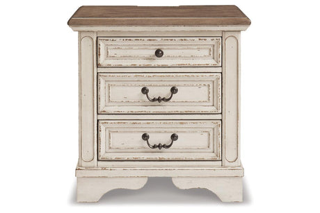 Realyn Two-tone Nightstand by Ashley at Eve Furniture
