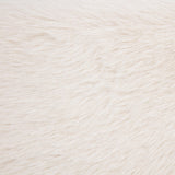 Rebecca Cream Faux Fur Upholstered Eastern King Bed by Coaster at Eve Furniture