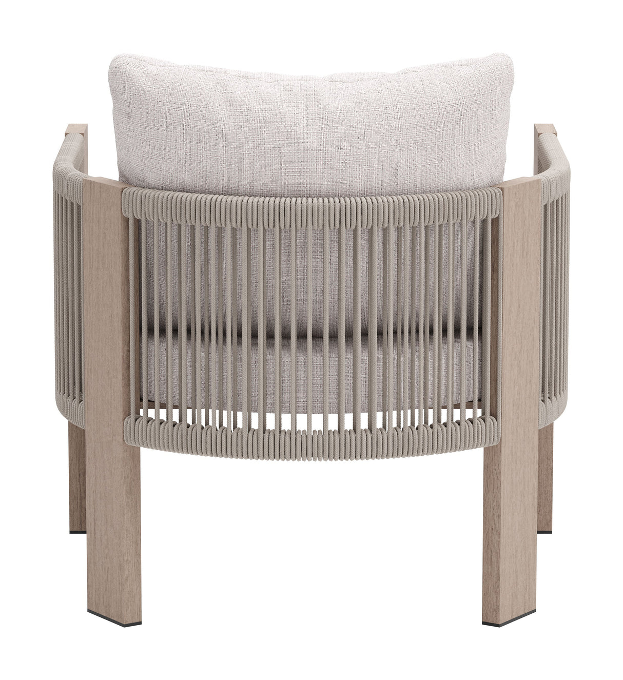 Rebel Beige Outdoor Accent Chair by Zuomod at Eve Furniture