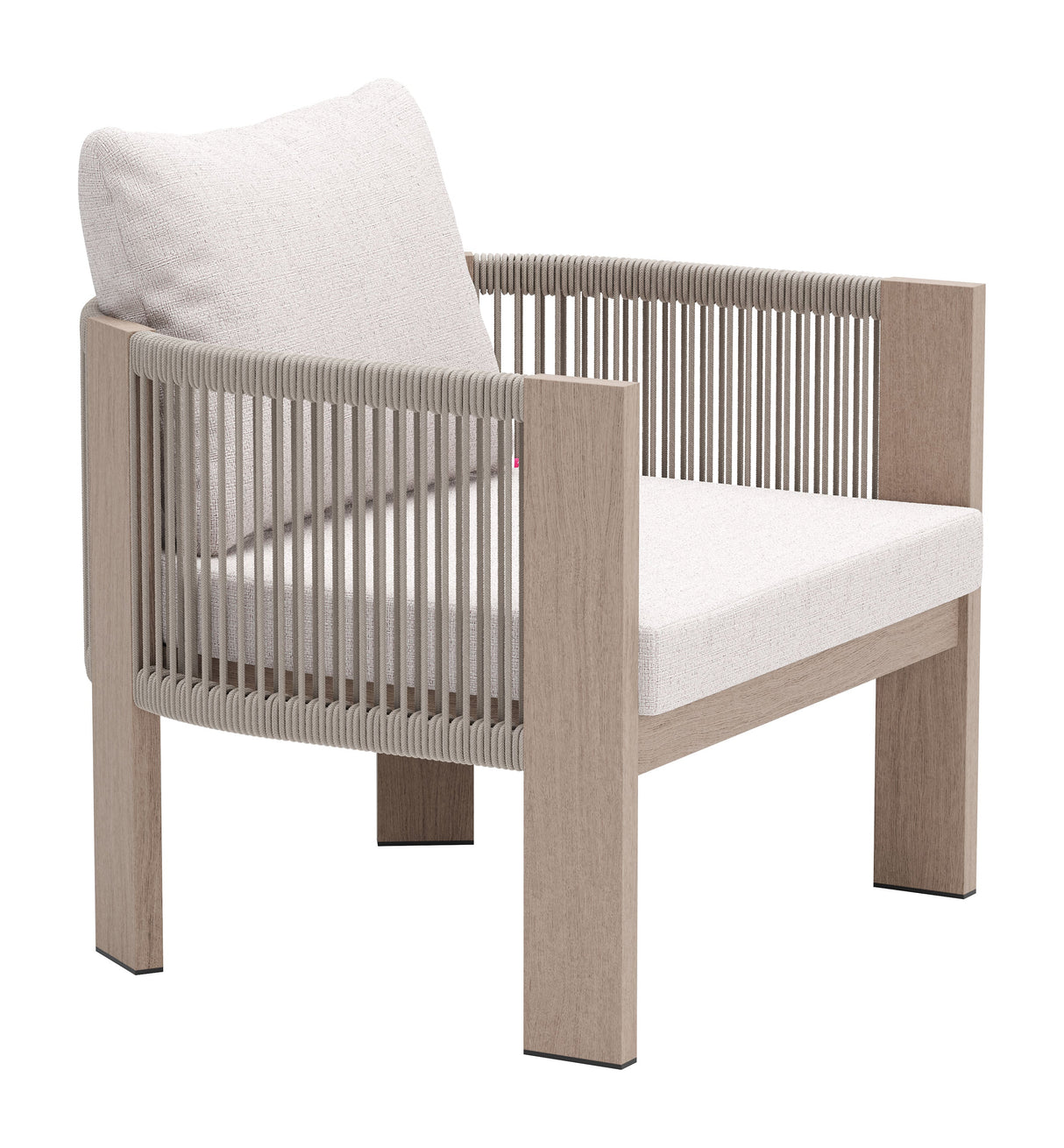 Rebel Beige Outdoor Accent Chair by Zuomod at Eve Furniture